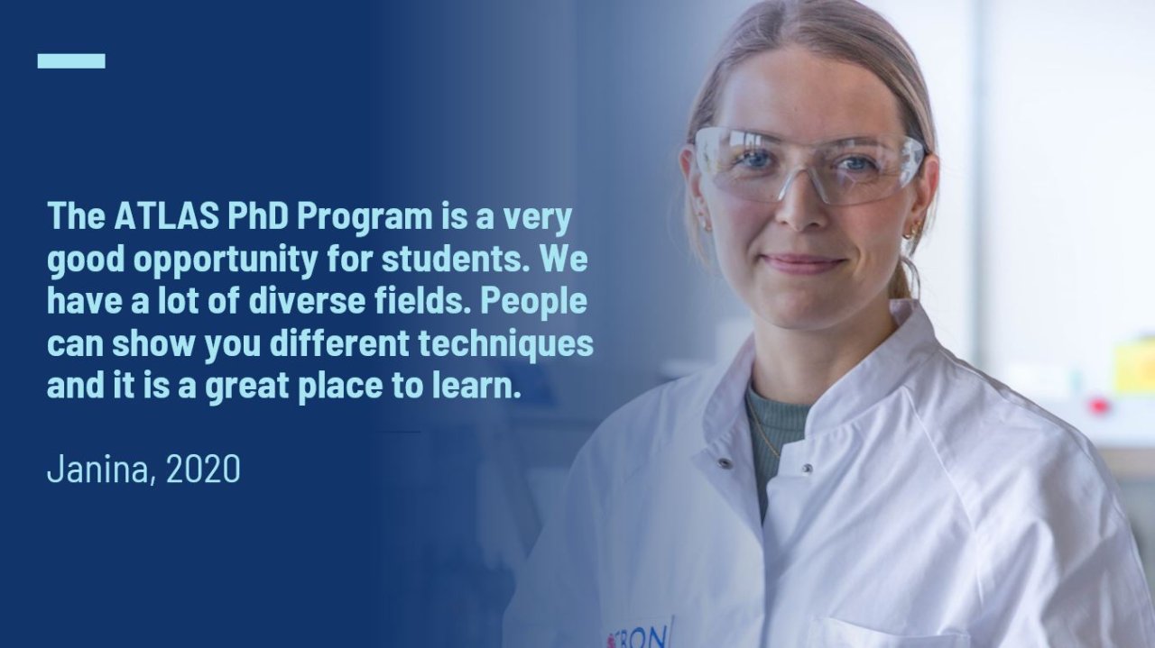 The ATLAS PhD Program is a very good opportunity for students.
